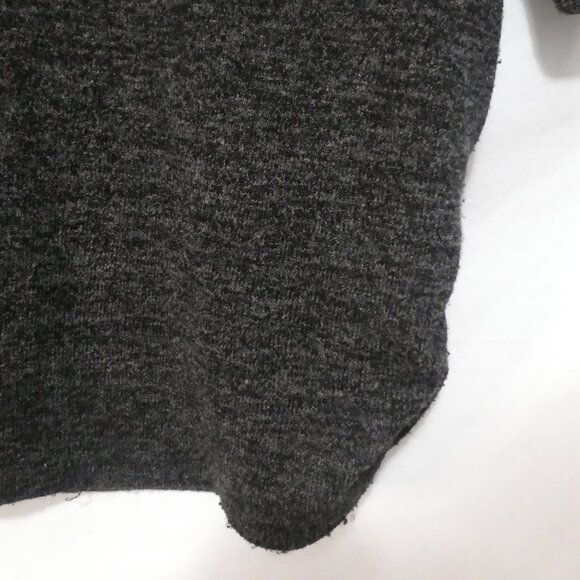 SEDUCTIONS | medium | Round Neckline Salt and Pepper Sweater | 3/4 Sleeves - Picture 9 of 15